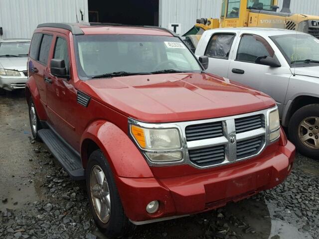 1D8GU58K27W601490 - 2007 DODGE NITRO SLT RED photo 1