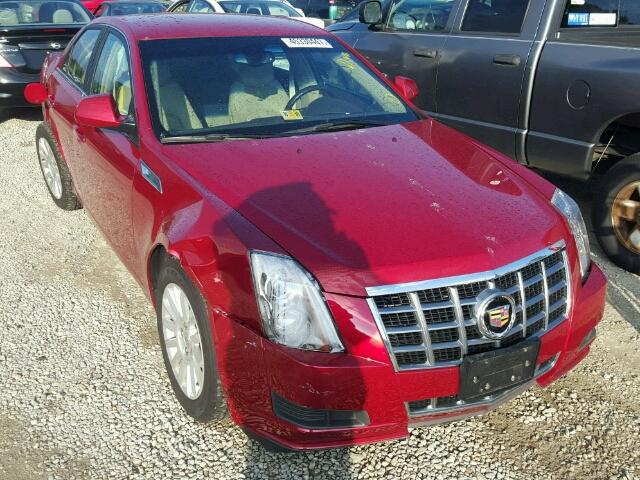 1G6DF5E55D0148848 - 2013 CADILLAC CTS LUXURY RED photo 1