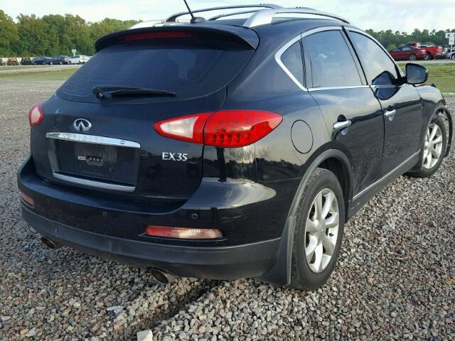 JNKAJ09E78M300685 - 2008 INFINITI EX35 BASE BLACK photo 4