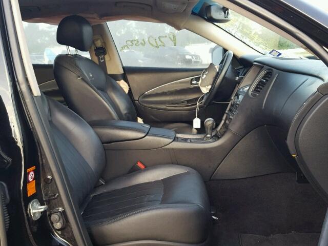 JNKAJ09E78M300685 - 2008 INFINITI EX35 BASE BLACK photo 5