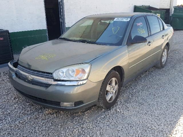 1G1ZT54815F321568 - 2005 CHEVROLET MALIBU LS 绿色 照片 2
