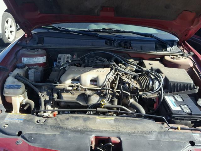 1G2NF52E34M628194 - 2004 PONTIAC GRAND AM S 勃艮第红 照片 7