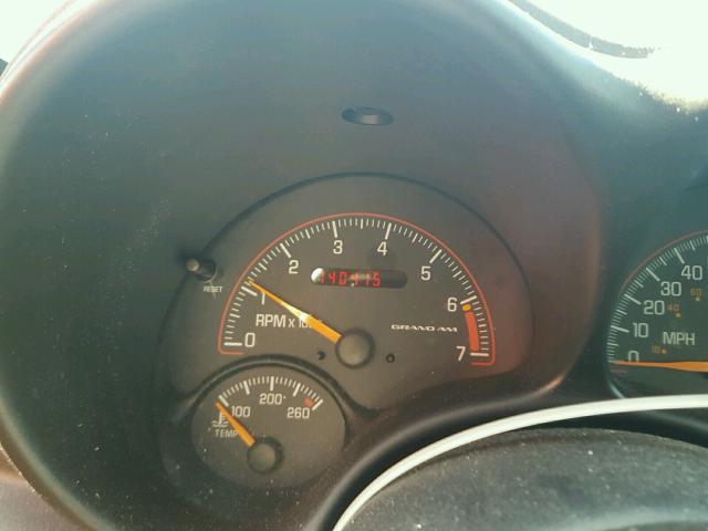 1G2NF52E34M628194 - 2004 PONTIAC GRAND AM S 勃艮第红 照片 8