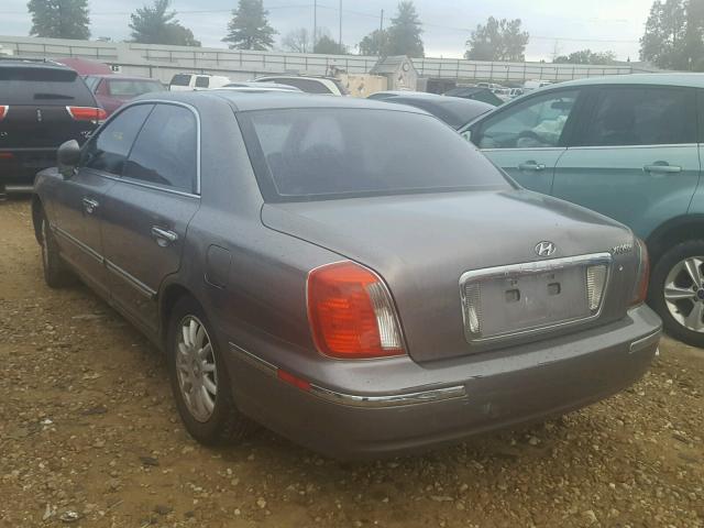 KMHFU45E84A327932 - 2004 HYUNDAI XG 350 GRAY photo 3