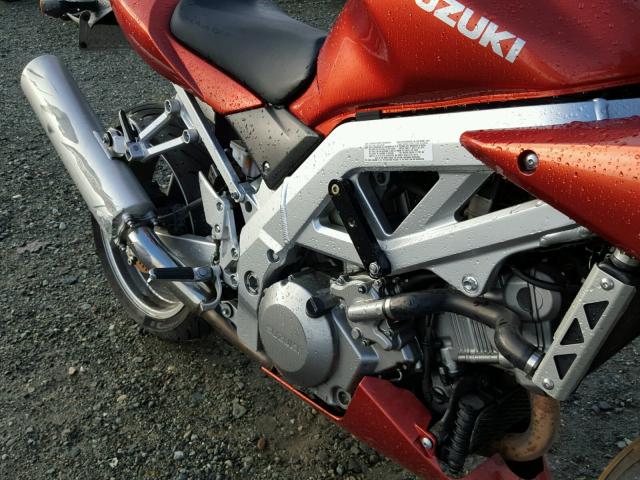 JS1VT54A632103682 - 2003 SUZUKI SV1000 SK3 RED photo 7