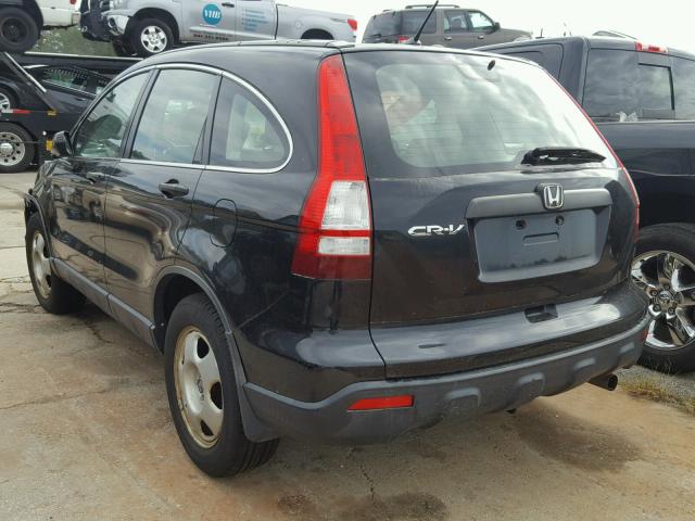 JHLRE48388C011047 - 2008 HONDA CR-V BLACK photo 3