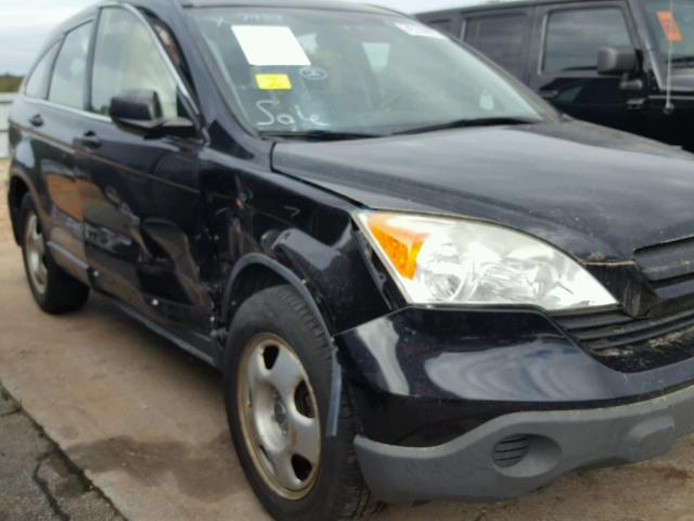 JHLRE48388C011047 - 2008 HONDA CR-V BLACK photo 9