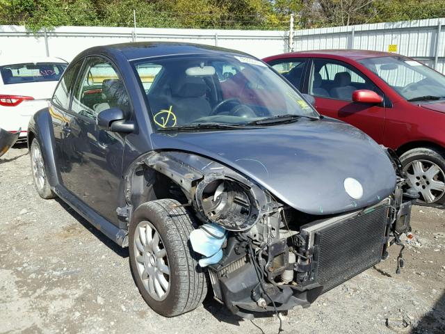 3VWCR31C74M408377 - 2004 VOLKSWAGEN NEW BEETLE GRAY photo 1