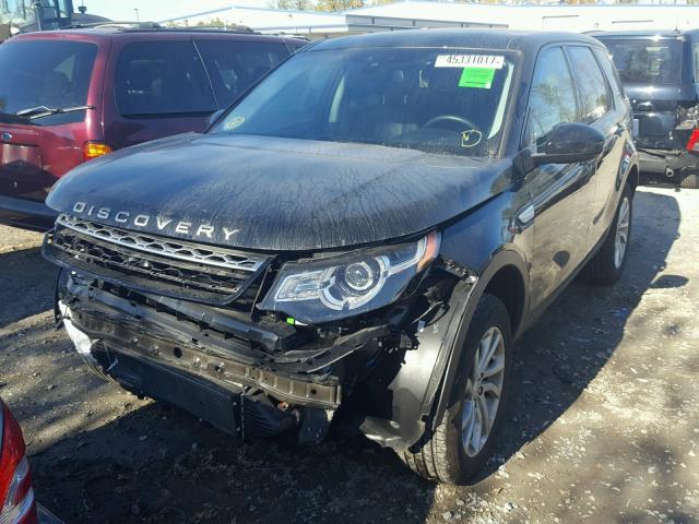 SALCR2BG9GH604580 - 2016 LAND ROVER DISCOVERY BLACK photo 2