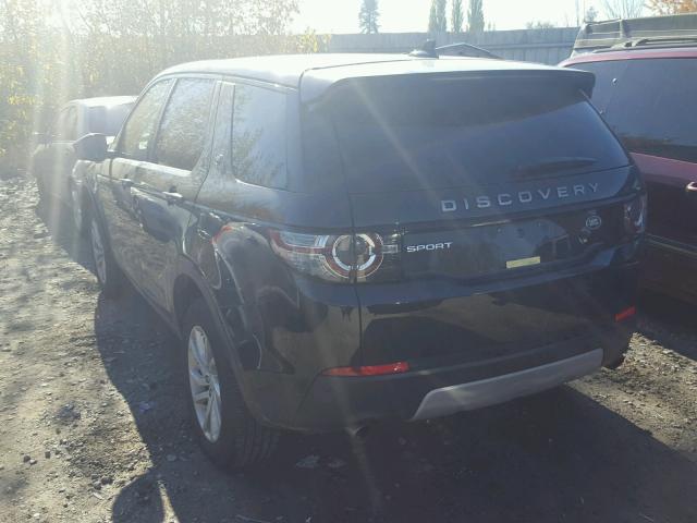 SALCR2BG9GH604580 - 2016 LAND ROVER DISCOVERY BLACK photo 3