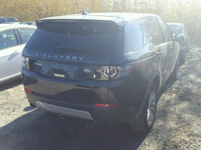 SALCR2BG9GH604580 - 2016 LAND ROVER DISCOVERY BLACK photo 4