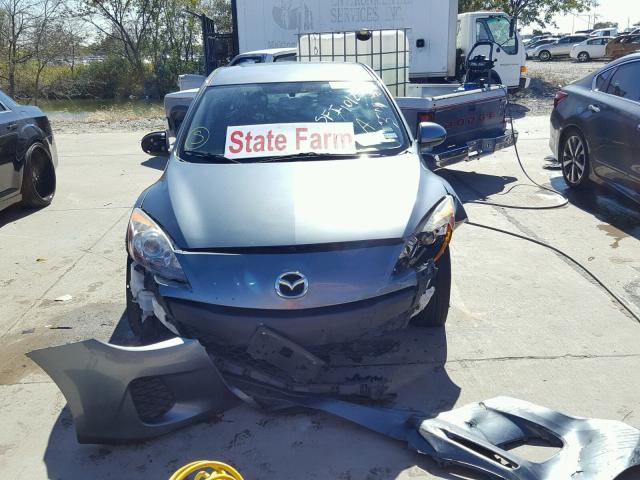 JM1BL1V70C1663854 - 2012 MAZDA 3 I TEAL photo 9