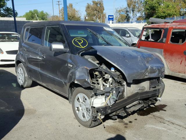 KNDJT2A56D7599761 - 2013 KIA SOUL GRAY photo 1