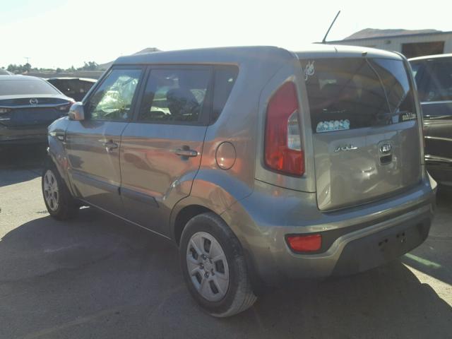 KNDJT2A56D7599761 - 2013 KIA SOUL GRAY photo 3