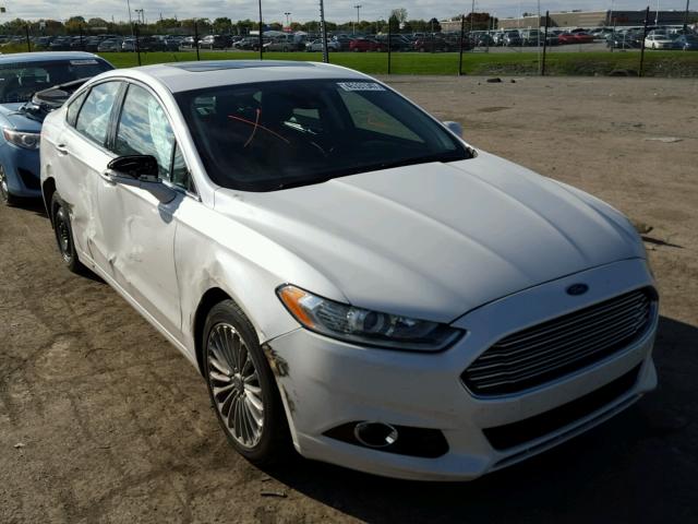 3FA6P0K90DR302921 - 2013 FORD FUSION TIT WHITE photo 1