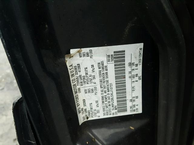 5LMPU28L5XLJ10721 - 1999 LINCOLN NAVIGATOR 黑色 照片 10