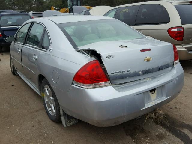 2G1WT57N191265374 - 2009 CHEVROLET IMPALA SILVER photo 3