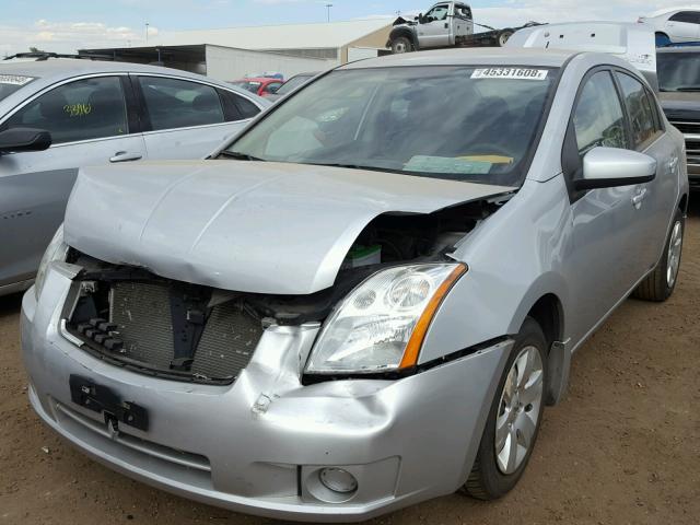 3N1AB61E19L608303 - 2009 NISSAN SENTRA 2.0 SILVER photo 2