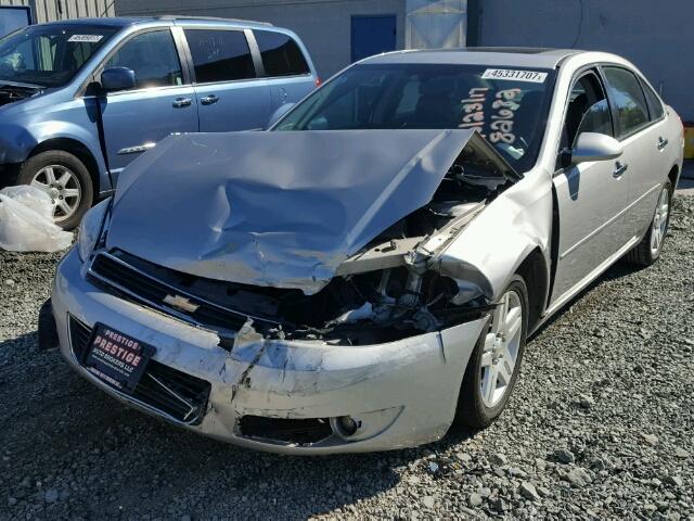 2G1WU58R579207023 - 2007 CHEVROLET IMPALA LTZ SILVER photo 2