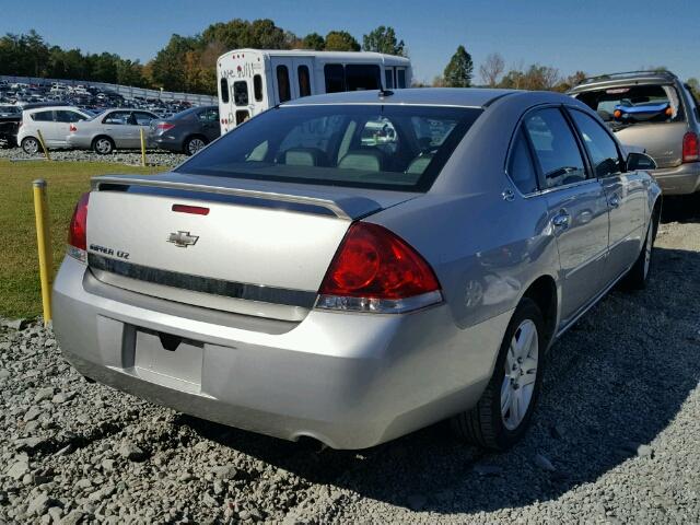 2G1WU58R579207023 - 2007 CHEVROLET IMPALA LTZ SILVER photo 4