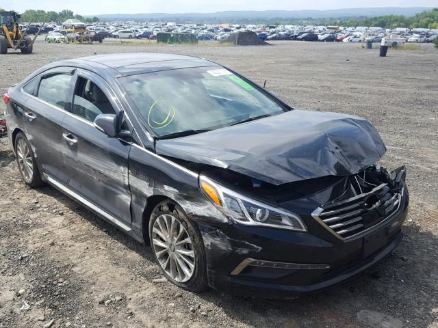 5NPE34AF5FH223329 - 2015 HYUNDAI SONATA SPO BLACK photo 1