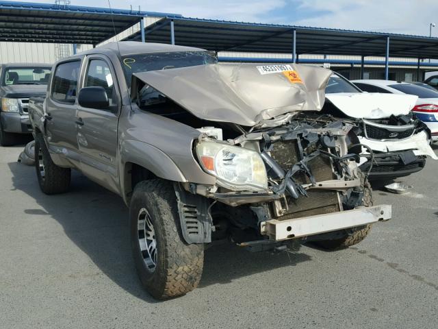 5TELU42N66Z252930 - 2006 TOYOTA TACOMA DOU GOLD photo 1