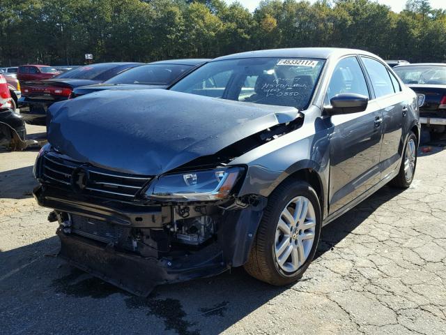 3VW2B7AJ0HM360880 - 2017 VOLKSWAGEN JETTA S 灰色 照片 2