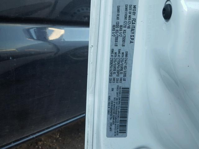 ZFBERFAB9H6F06794 - 2017 RAM PROMASTER 白色 照片 10