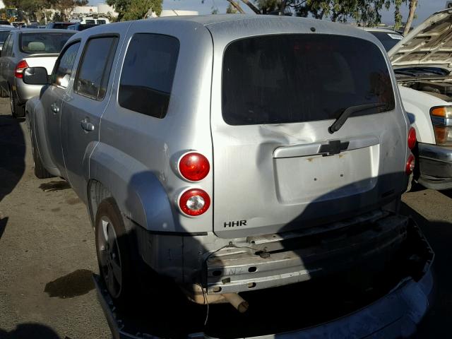 3GNBAAFW2BS643377 - 2011 CHEVROLET HHR LS Plata foto 3