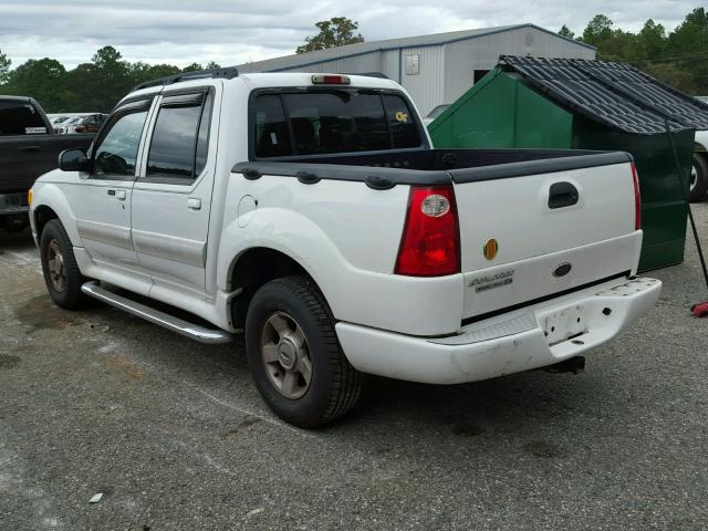 1FMZU67K15UA64744 - 2005 FORD EXPLORER S WHITE photo 3