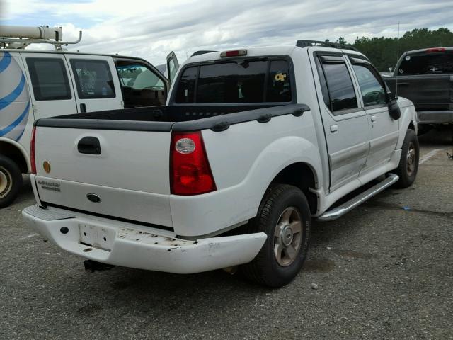 1FMZU67K15UA64744 - 2005 FORD EXPLORER S WHITE photo 4