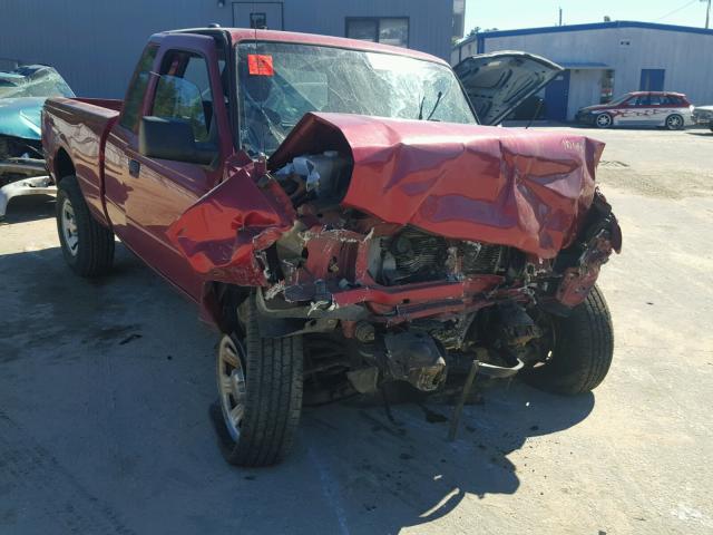1FTKR4EEXAPA27614 - 2010 FORD RANGER RED photo 1