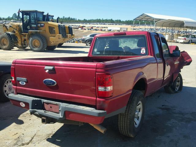 1FTKR4EEXAPA27614 - 2010 FORD RANGER RED photo 4