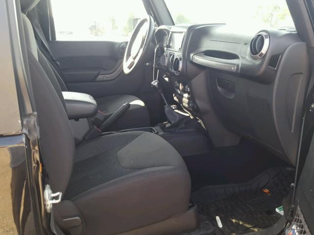 1C4AJWAGXGL150951 - 2016 JEEP WRANGLER S BLACK photo 5