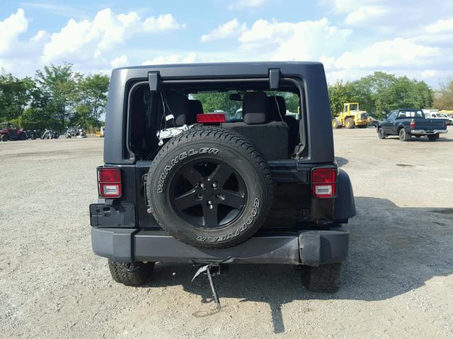 1C4AJWAGXGL150951 - 2016 JEEP WRANGLER S BLACK photo 9