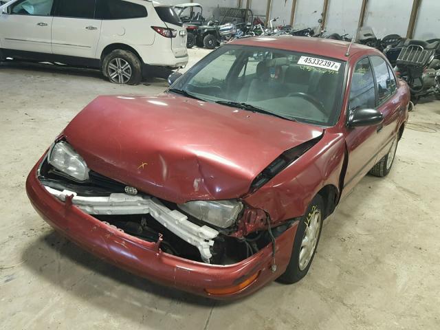 1Y1SK5368RZ036748 - 1994 GEO PRIZM MAROON photo 2