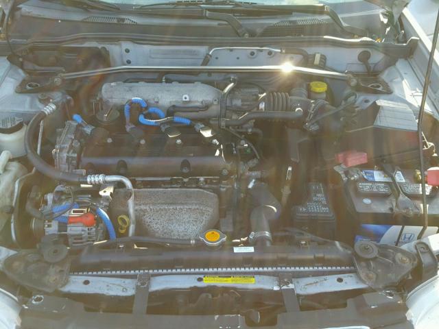 3N1AB51A52L727663 - 2002 NISSAN SENTRA SE- SILVER photo 7