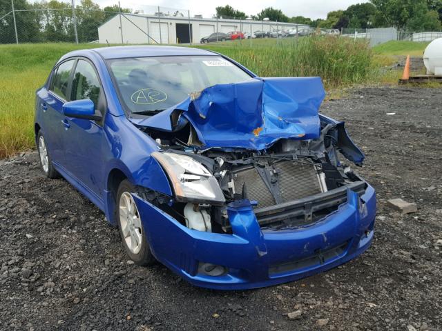 3N1AB6AP9BL617628 - 2011 NISSAN SENTRA 2.0 BLUE photo 1