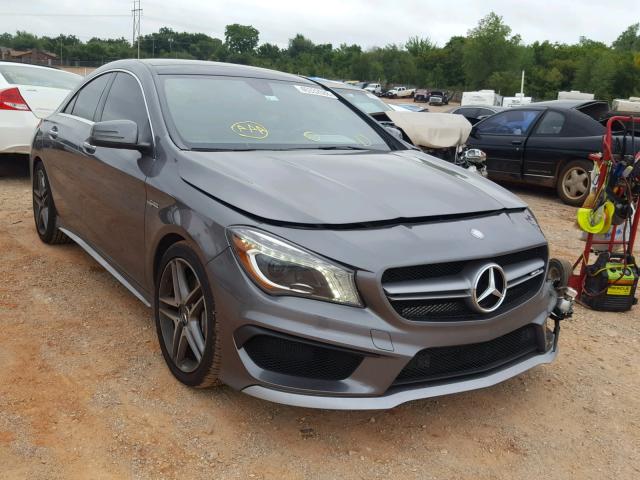 WDDSJ5CB9FN259619 - 2015 MERCEDES-BENZ CLA 45 AMG GRAY photo 1