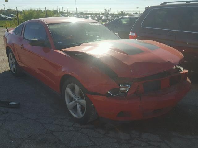 1ZVBP8AN0A5157803 - 2010 FORD MUSTANG RED photo 1