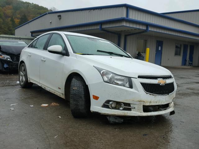 1G1PE5SB5E7314908 - 2014 CHEVROLET CRUZE LT WHITE photo 1