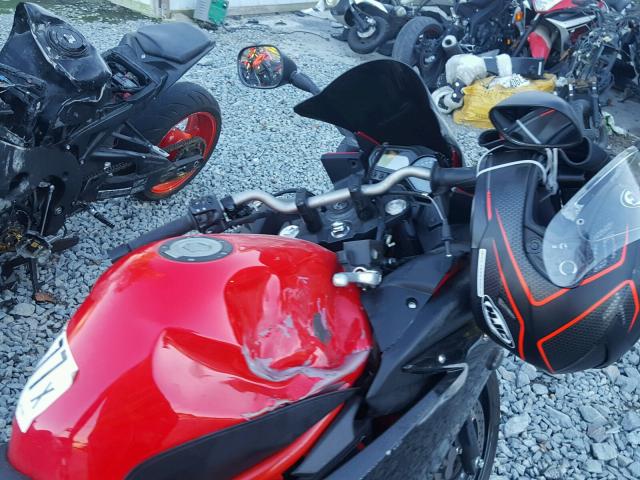 JYARJ18E2FA014202 - 2015 YAMAHA FZ6 R RED photo 5