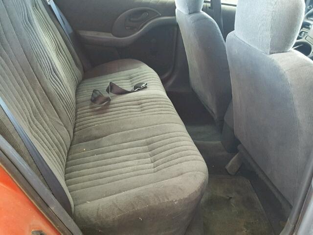 1G2NE54N0PC773462 - 1993 PONTIAC GRAND AM S Qırmızı foto 6