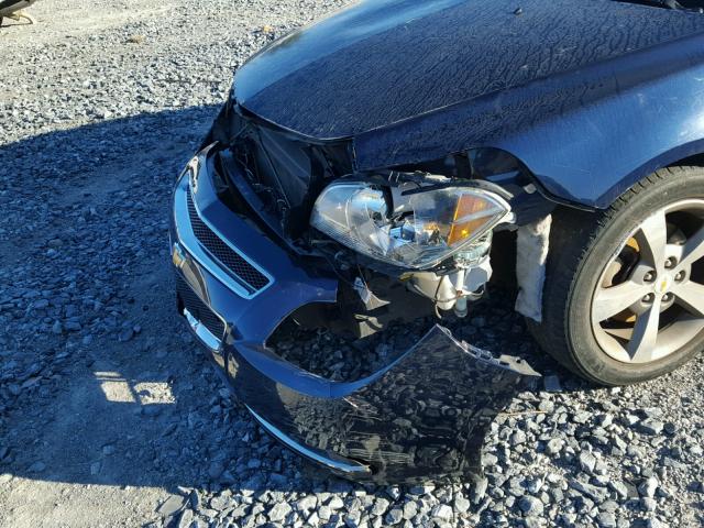 1G1ZC5EU6BF373270 - 2011 CHEVROLET MALIBU 1LT Mavi foto 9