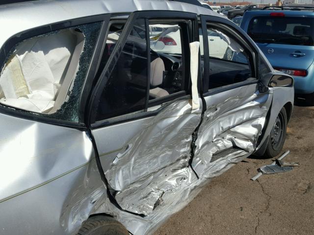 KNAFG529897274479 - 2009 KIA RONDO BASE SILVER photo 9