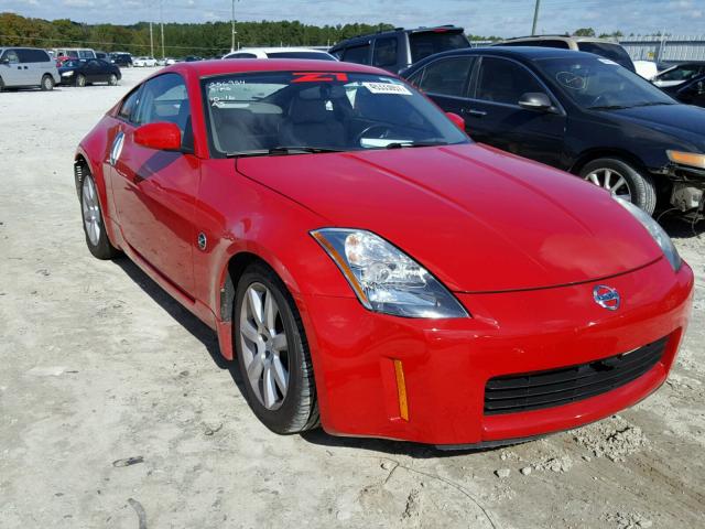 JN1AZ34E13T002914 - 2003 NISSAN 350Z RED photo 1