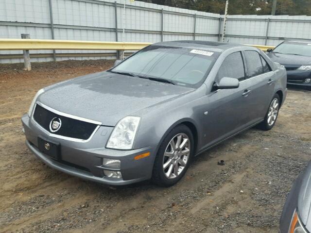 1G6DC67AX60100144 - 2006 CADILLAC STS GRAY photo 2