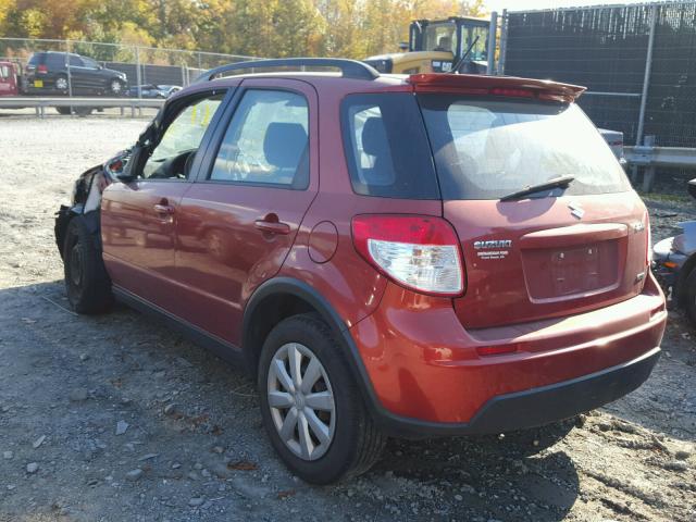 JS2YB5A37A6302375 - 2010 SUZUKI SX4 BASE RED photo 3