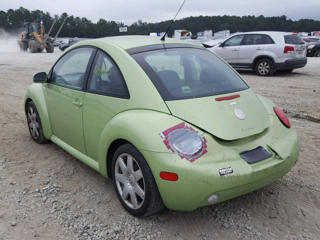 3VWDD21C83M430576 - 2003 VOLKSWAGEN NEW BEETLE 绿色 照片 3
