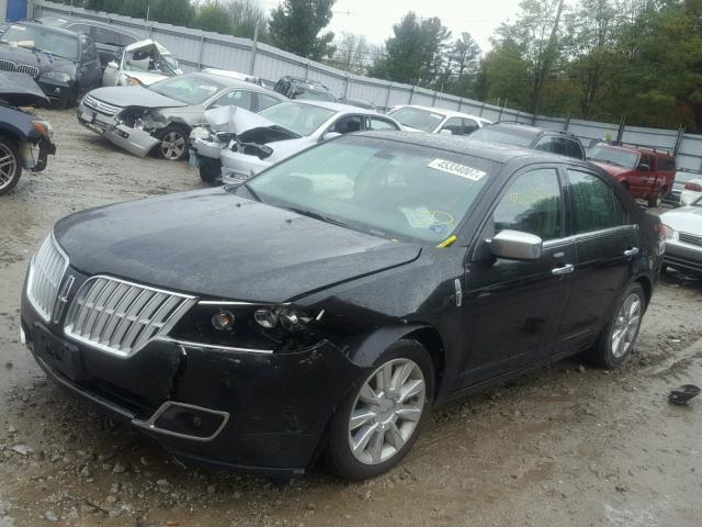 3LNHL2JCXBR757131 - 2011 LINCOLN MKZ BLACK photo 2